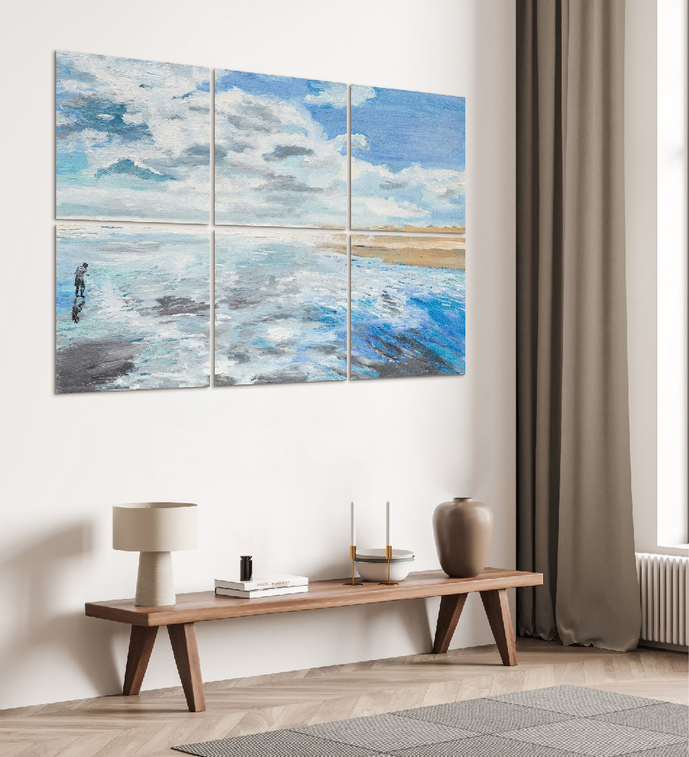 Long Vacation | Acoustic Wall Art | 6-Pack |  23.6"×23.6" each