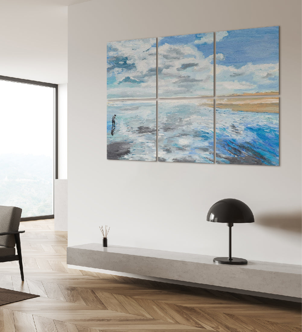 Long Vacation | Acoustic Wall Art | 6-Pack |  23.6"×23.6" each