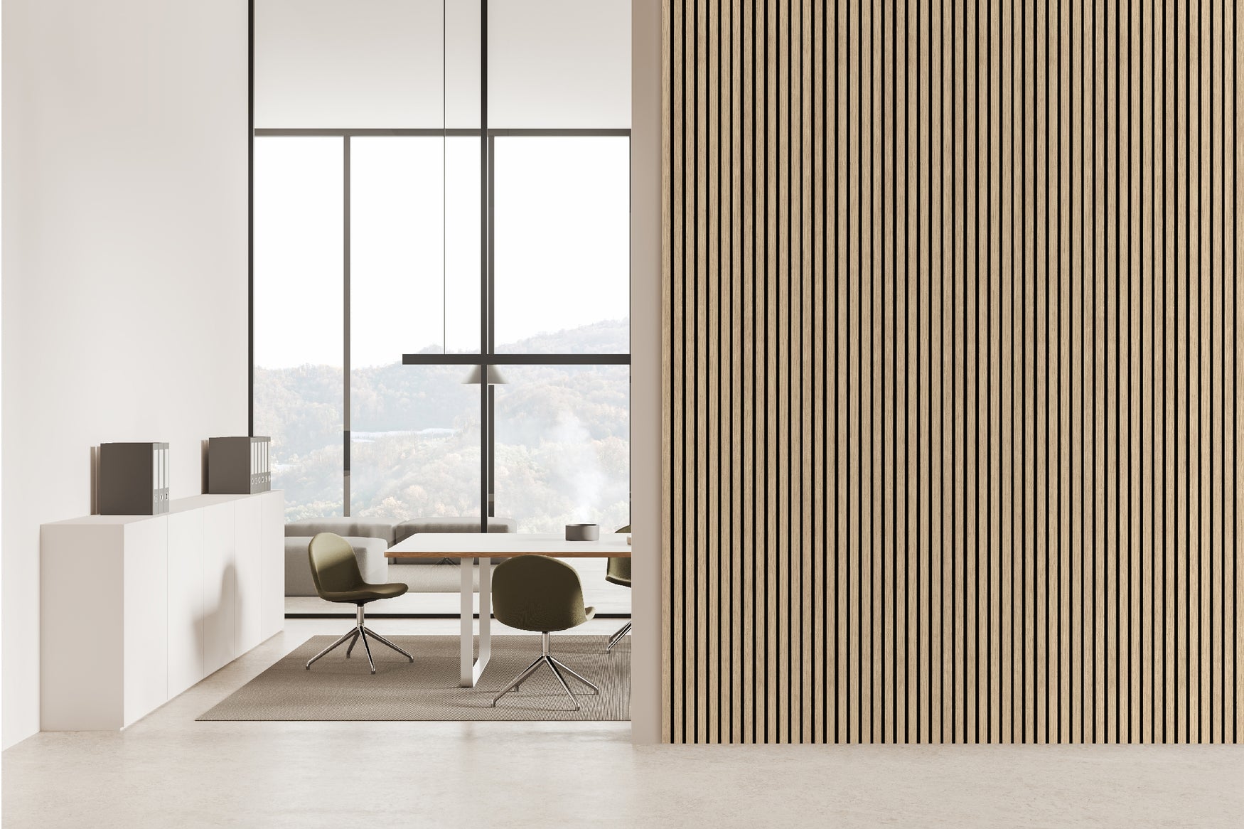 Olanglab: Acoustic Panels, Wooden Slats, & PET Customization