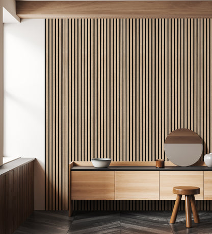 Wood Slat Wall Acoustic Panels